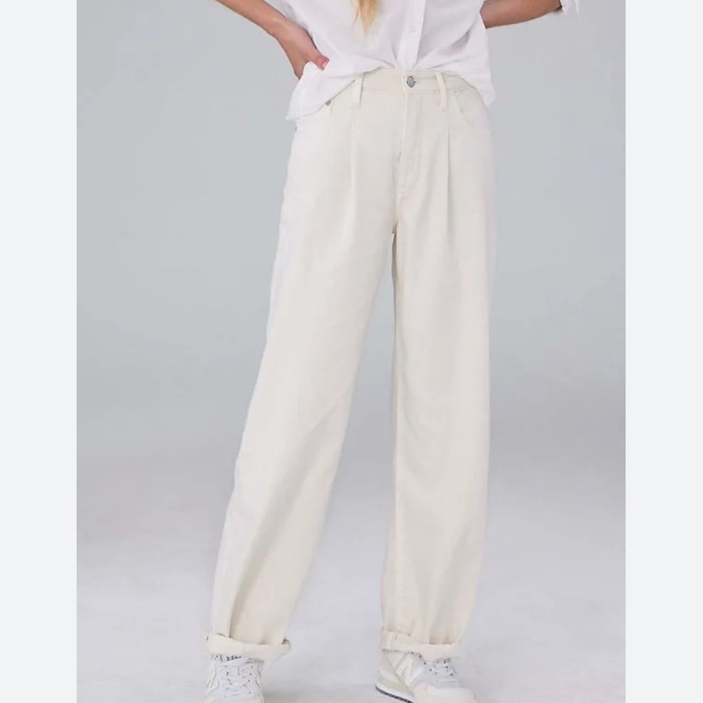 Pilcro The Breaker relaxed fit jeans in white